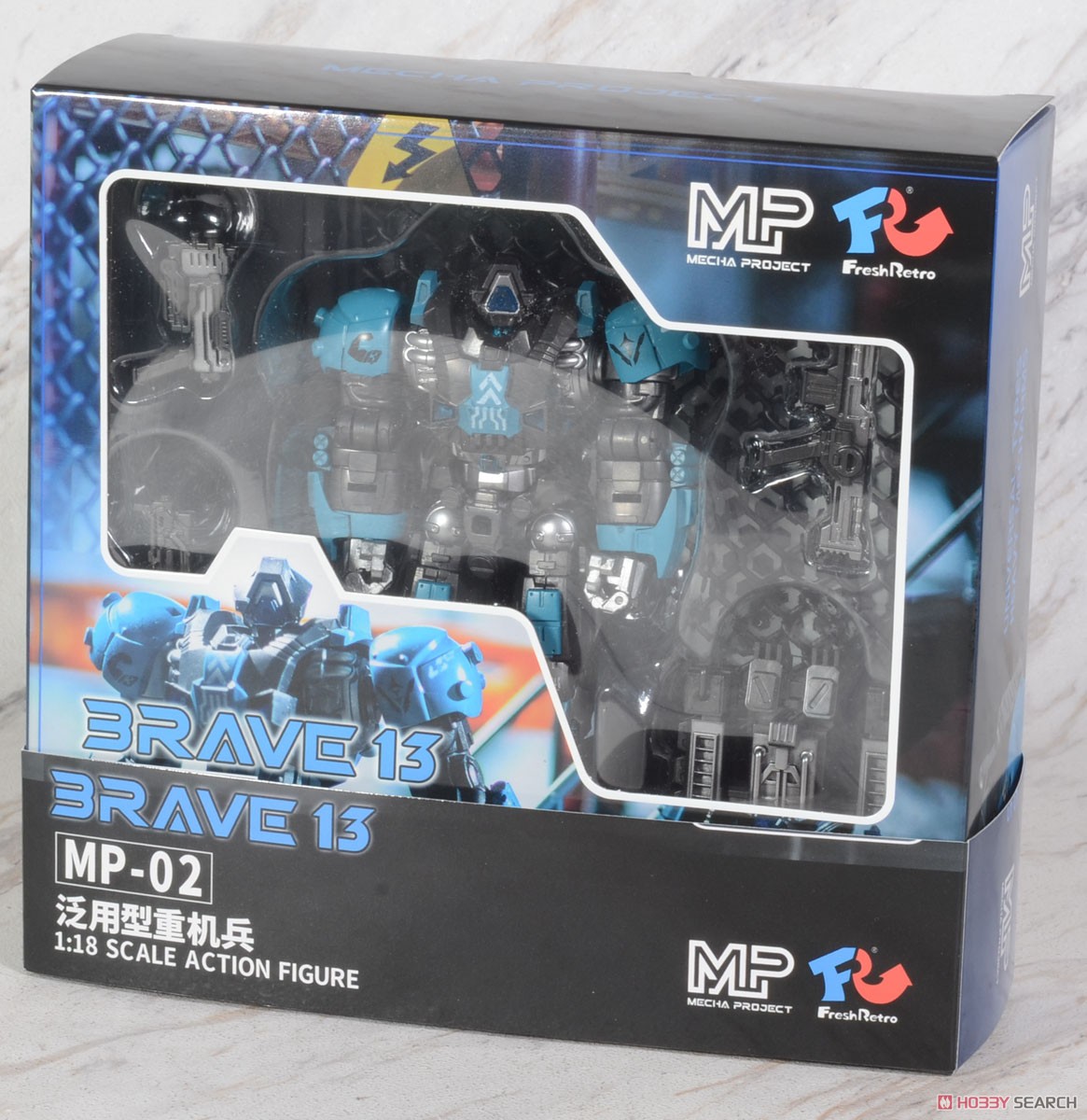 MECHA PROJECT MP-02 汎用型重機兵 1/18スケール可動フィギュア (完成品) パッケージ1