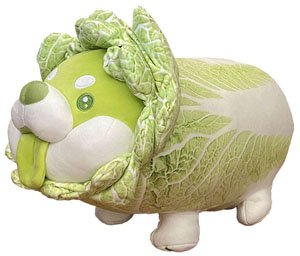 Vegetable Fairy Series Plush Hakusainu 30cm (Anime Toy)