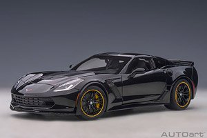 シボレー コルベット (C7) Z06 C7.R エディション (ブラック) (ミニカー)