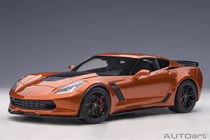 シボレー コルベット (C7) Z06 (メタリック・オレンジ) (ミニカー)