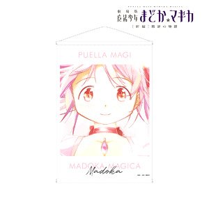 Puella Magi Madoka Magica New Feature: Rebellion Madoka Kaname Ani-Art Aqua Label B2 Tapestry (Anime Toy)