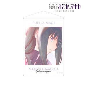 Puella Magi Madoka Magica New Feature: Rebellion Homura Akemi Ani-Art Aqua Label B2 Tapestry (Anime Toy)