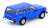 Toyota Land Cruiser Royal Blue (Diecast Car) Item picture2