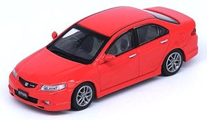 Honda アコード Euro-R CL7 ミラノレッド 交換用ホイール、デカール付 (ミニカー)