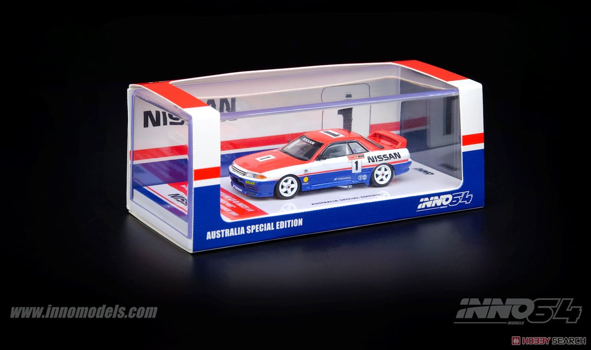 スカイライン GT-R R32 #1 `NISSAN MOTORSPORT` BathurstTooheys 1000 Winner 1991 J.Richards / M.Skaife (ミニカー) パッケージ1