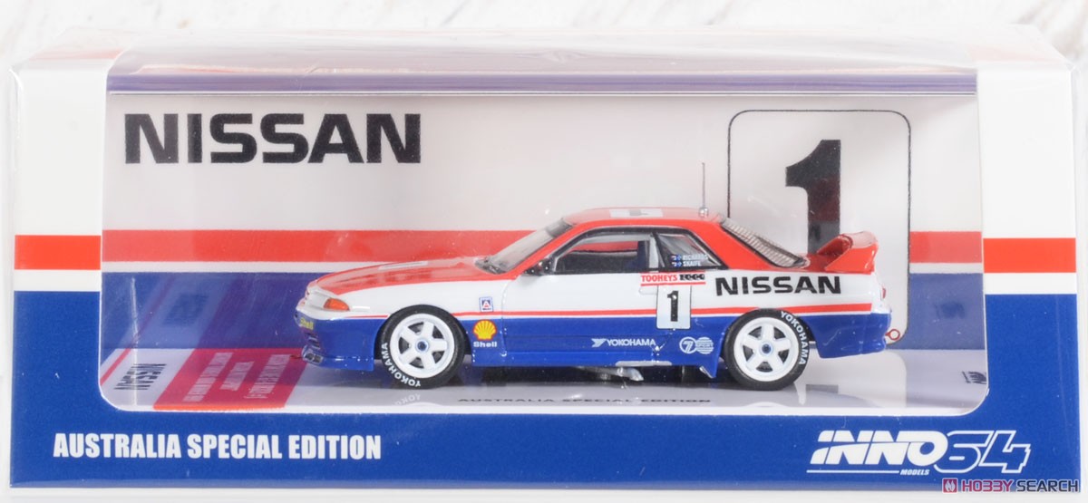 スカイライン GT-R R32 #1 `NISSAN MOTORSPORT` BathurstTooheys 1000 Winner 1991 J.Richards / M.Skaife (ミニカー) パッケージ3