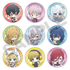 Kemono Jihen Trading Can Badge (Set of 9) (Anime Toy)