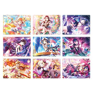 「ラブライブ！スクールアイドルフェスティバル ALL STARS」 下敷きコレクション Aqours Vol.2 (9個セット) (キャラクターグッズ)