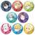 ソードアート・オンライン ウェットカラーシリーズ 缶バッジ (8個セット) (キャラクターグッズ) 商品画像1