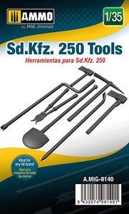 Sd.Kfz. 250 Tools (Plastic model)