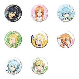 Sword Art Online: Alicization - War of Underworld Can Badge Vol.5 (Set of 8) (Anime Toy)