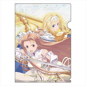 Sword Art Online: Alicization - War of Underworld A4 Clear File Alice & Asuna (Anime Toy)