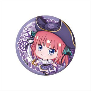 五等分の花嫁∬ ぽぷきゃら パイレーツ 缶バッジ 中野二乃 (キャラクターグッズ)