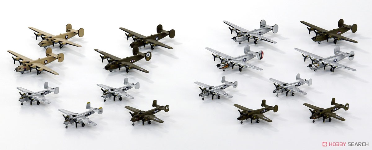 WWII アメリカ軍用機セット 3 (プラモデル) 商品画像1