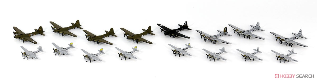 WWII アメリカ軍用機セット 4 (プラモデル) 商品画像1