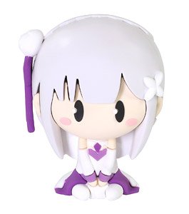 Re:Zero -Starting Life in Another World- Rubber Mascot Emilia (Anime Toy)