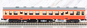 1/80(HO) KIHA25 Double Window (Vermilion, Cream) DT19 Bogie, w/Motor (Pre-colored Completed) (Model Train)