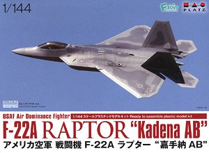 USAF F-22A Raptor `Kadena Air Base` (Plastic model)