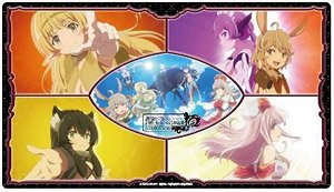 クロックワークス 万能マットコレクションVol.108 異世界魔王と召喚少女の奴隷魔術Ω B (カードサプライ)