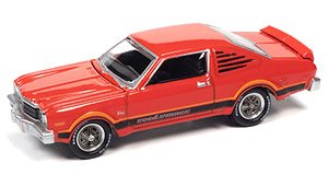 1976 プリムス ロード ランナー スプリットファイアオレンジ/ストライプ (ミニカー)