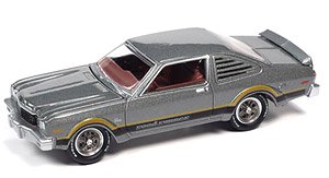 1976 Plymouth Road Runner Cloud Silver / Stripe (Diecast Car)