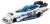 2020 John Force シェビー カマロ Blue Def ファニーカー (ミニカー) 商品画像1