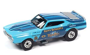 1973 フォード マスタング Blue Max ファニーカー (ミニカー)