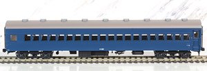 1/80(HO) Passenger Car Type SUHA44 Coach (J.N.R. Blue Color #15) (Easy Renewaled Design/Door and Sash Original Form) (Plastic Product) (Model Train)