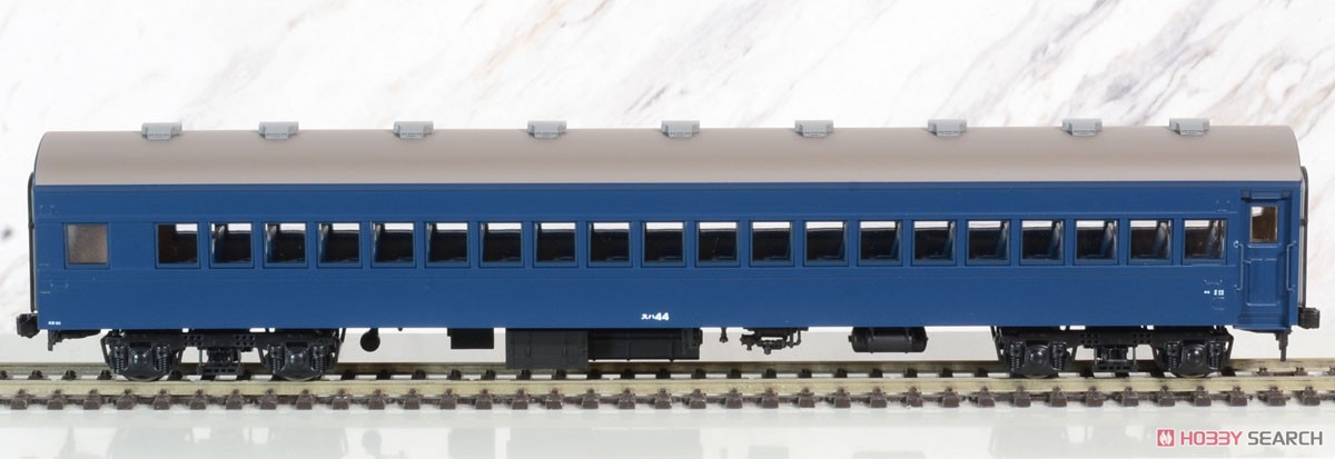 1/80(HO) Passenger Car Type SUHA44 Coach (J.N.R. Blue Color #15) (Easy Renewaled Design/Door and Sash Original Form) (Plastic Product) (Model Train) Item picture1