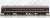 1/80(HO) Passenger Car Type SURO54 Coach (J.N.R. Grape Color #2) (Plastic Product) (Model Train) Item picture1