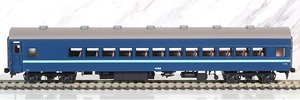 1/80(HO) Passenger Car Type SURO54 Coach (Non-Air-Conditioned Car, J.N.R. Blue Color #15) (Plastic Product) (Model Train)