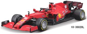 Ferrari SF21 (2021) No,16 C.Leclerc Clear Case (Diecast Car)