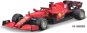 フェラーリ SF21 (2021) No,55 C.サインツ Jr ウィンドウパッケージ (ドライバー無) (ミニカー)
