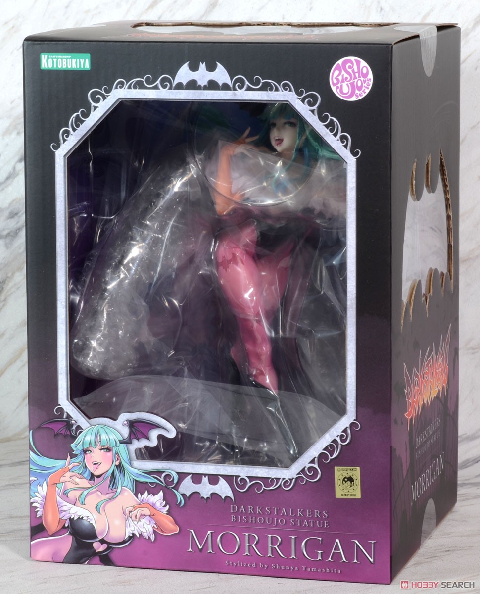 Darkstalkers Bishoujo Morrigan (PVC Figure) Package1