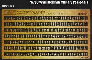 WW.II ドイツ兵(空軍) & 民間フィギュアセットI (プラモデル)