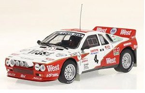 Lancia 037 Rally EVO 2 1985 Rally Ieper 24h #4 A.Zanussi / S.Cresto (Diecast Car)