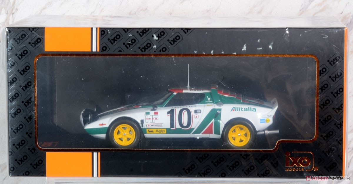 ランチア ストラトス HF 1976年ラリー・モンテカルロ 優勝 #10 S.Munari/S.Maiga (ミニカー) パッケージ1