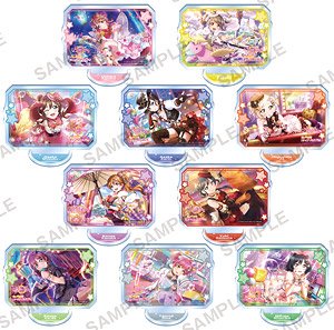 Love Live! School Idol Festival All Stars Trading Acrylic Stand Nijigasaki High School School Idol Club (Set of 10) (Anime Toy)