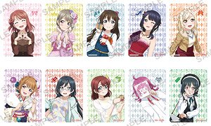Love Live! School Idol Festival All Stars Trading Visual Sheet Nijigasaki High School School Idol Club Vol.2 (Set of 10) (Anime Toy)