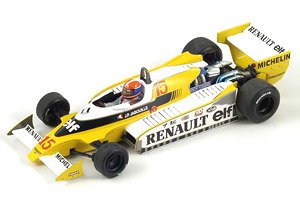 Renault RS11 No.15 Winner French GP 1979 Jean-Pierre Jabouille (Diecast Car)