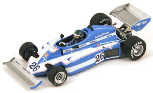 Ligier JS7 No.26 Winner Sweden GP 1977 Jacques Laffite (ミニカー)