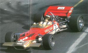 Lotus 49C No.3 Winner Monaco GP 1970 Jochen Rindt (ミニカー)
