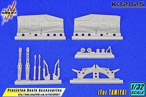 F-16 軽荷重用着陸装置アクセサリー (タミヤ用) (プラモデル)
