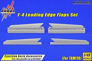 F-4 Leading Edge Flaps Set (for Tamiya) (Plastic model)