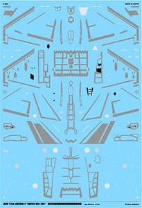 JASDF F-35A Lightning II Caution Data 2021 (Decal)