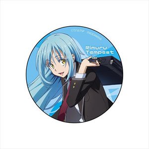 That Time I Got Reincarnated as a Slime Can Badge Rimuru Campus Ver. (Anime Toy)