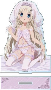 Kud Wafter the Movie Big Acrylic Stand Lingerie Wedding Ver. (Anime Toy)