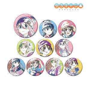 Laid-Back Camp Trading Ani-Art Vol.4 Can Badge (Set of 10) (Anime Toy)