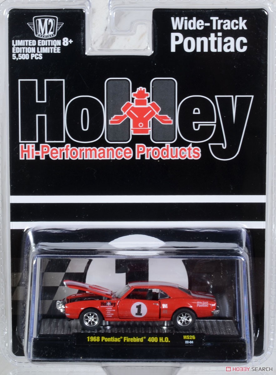 1968 Pontiac Firebird 400 H.O.HOLLEY - Carousel Red (ミニカー) パッケージ1