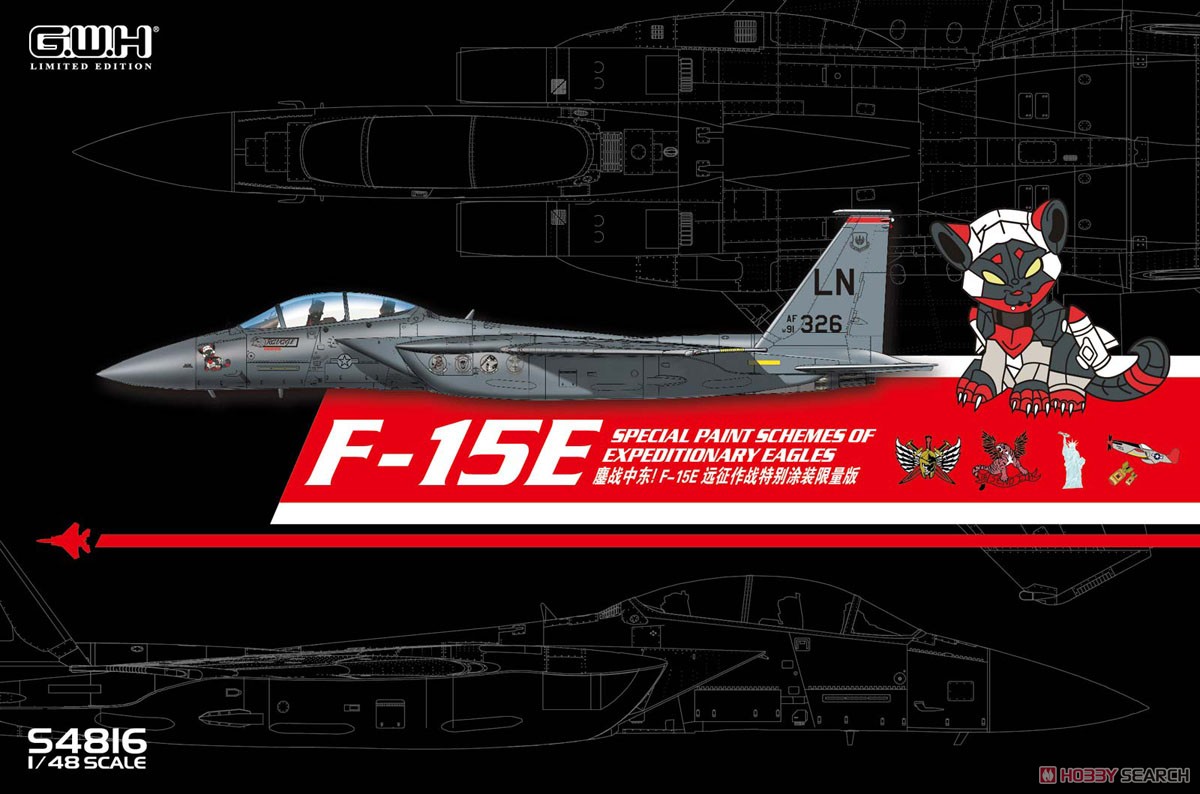 F-15E スペシャルペイント (プラモデル) パッケージ1